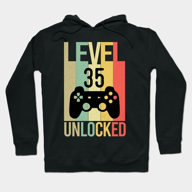 Level 35 Unlocked Hoodie by creativeKh